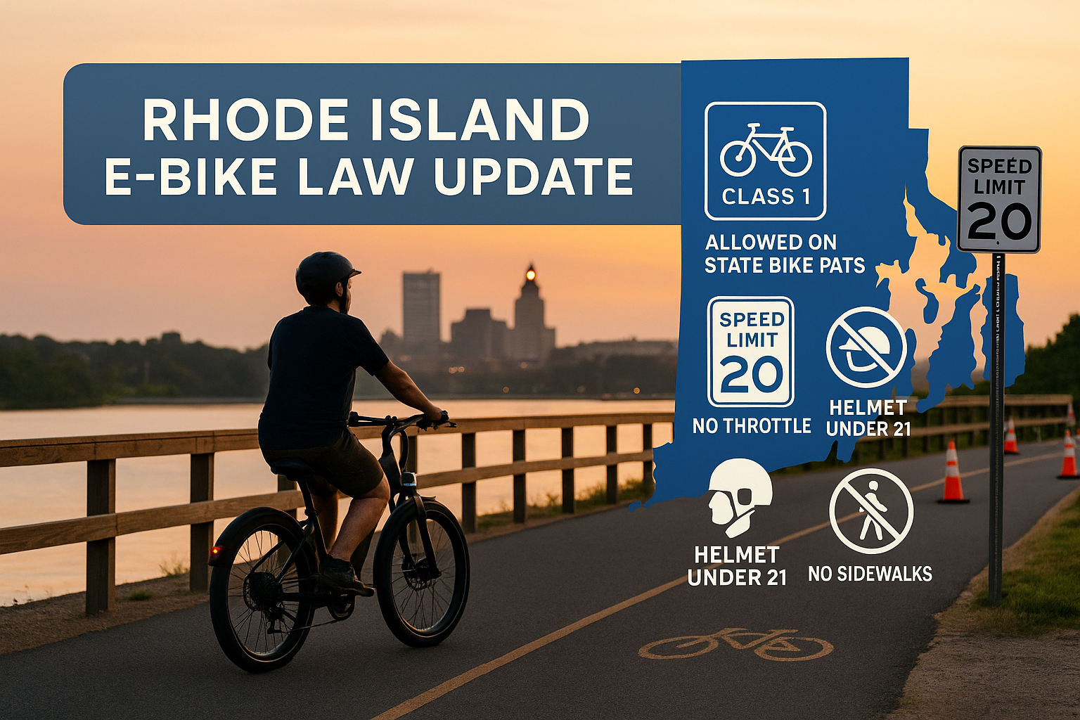 The Ultimate Guide to Rhode Island's New E-Bike Laws for State Bike Paths (2024-2025)